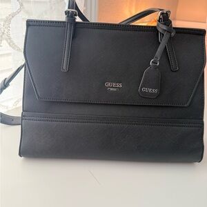 Guess Elegant Black Satchel